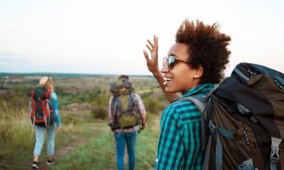 A Woman Hiking